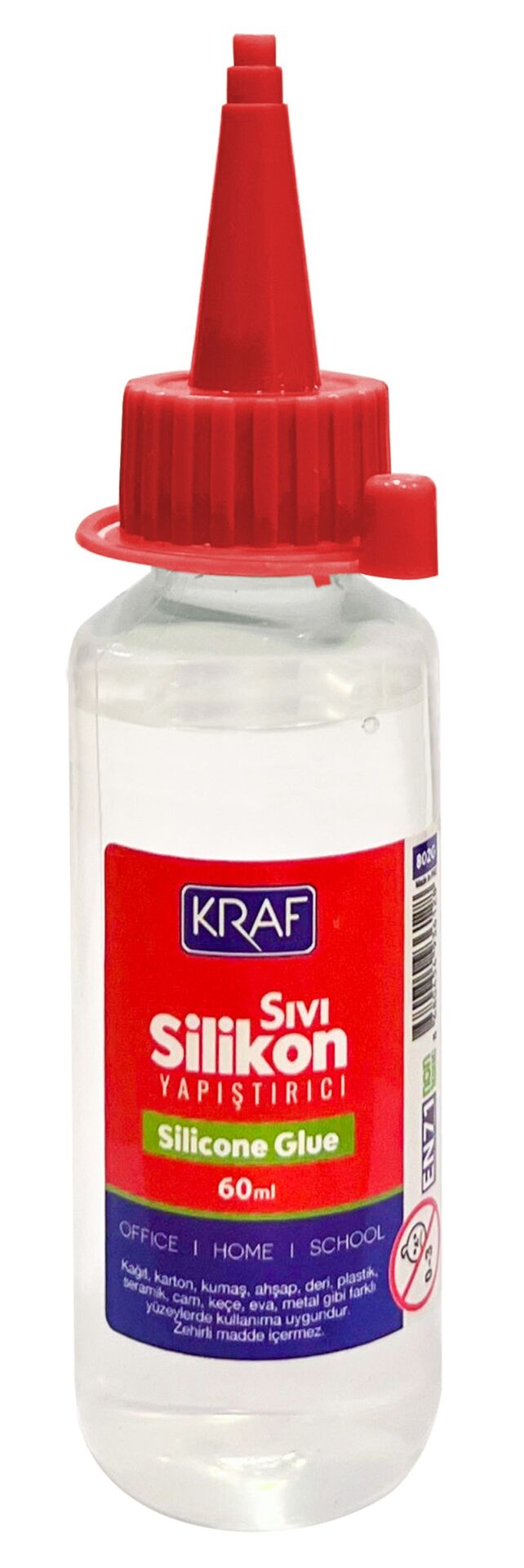 Kraf Yapıştırıcı Sıvı Silikon 60 Ml 802G