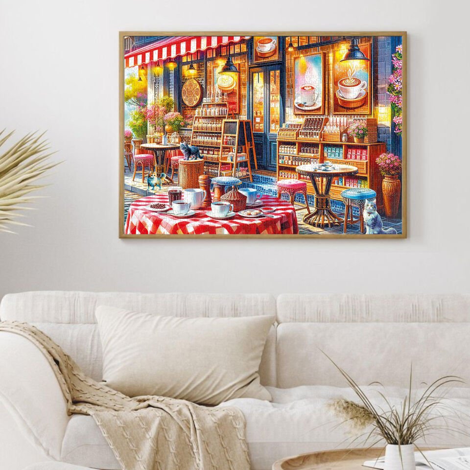 Ks Games Puzzle 1000 Kahve Coffee Store