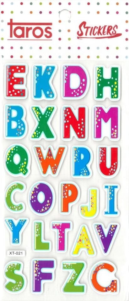 Taros Harfler Seri 3 Funny Sticker