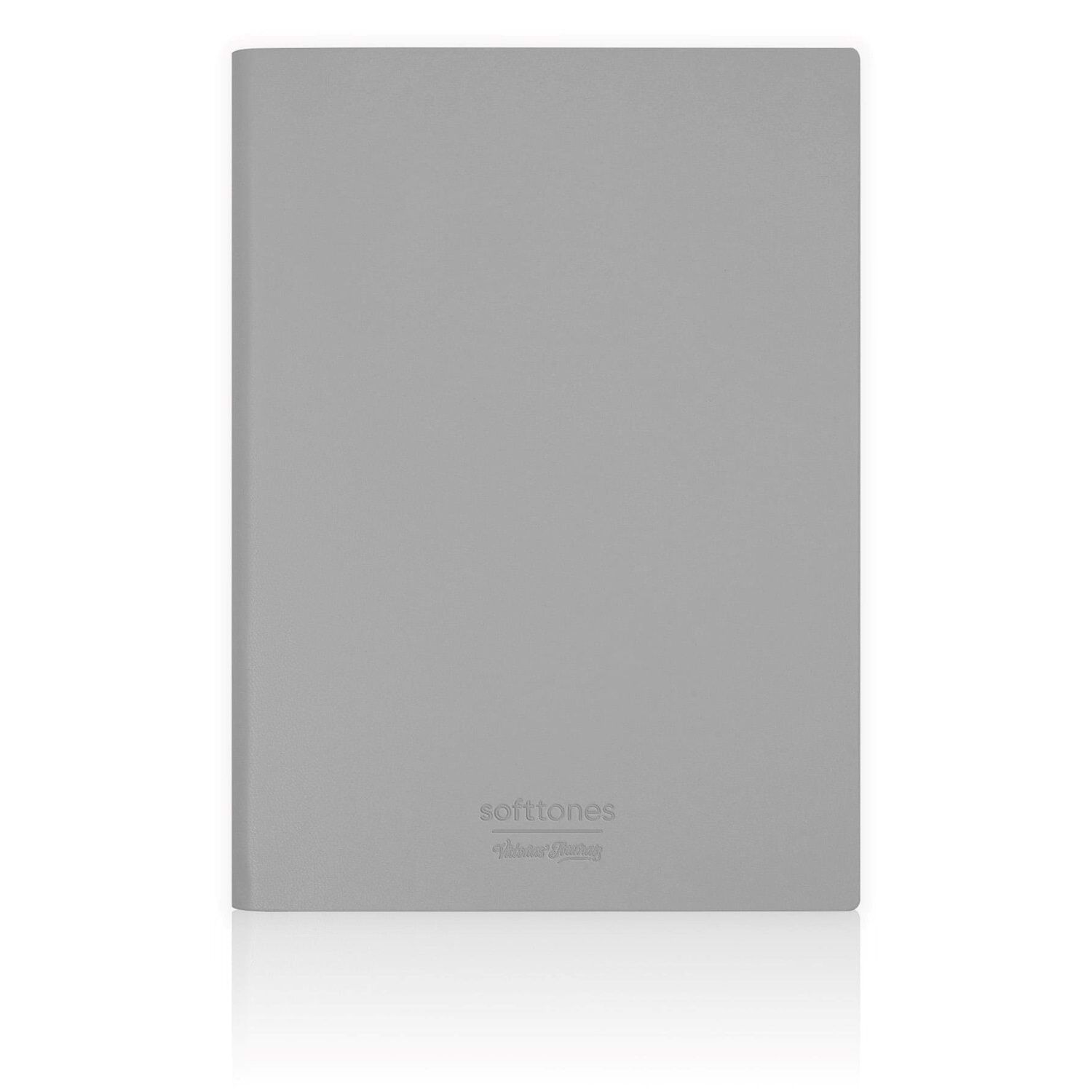 Victoria'S Journals Softtons Esnek Kapak Defter A5 80 Gr Krem 128 Yaprak Noktalı Mavi
