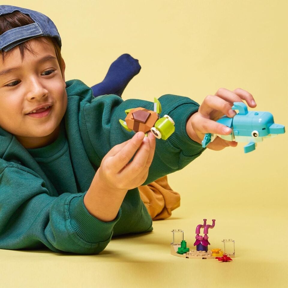 Lego Classic Dolphin And Turtle 