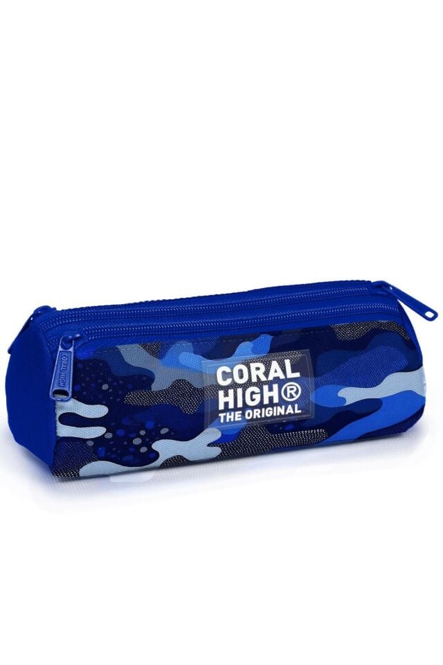 Yaygan Coral High Kalem Çanta  Üç Bölmeli 11189