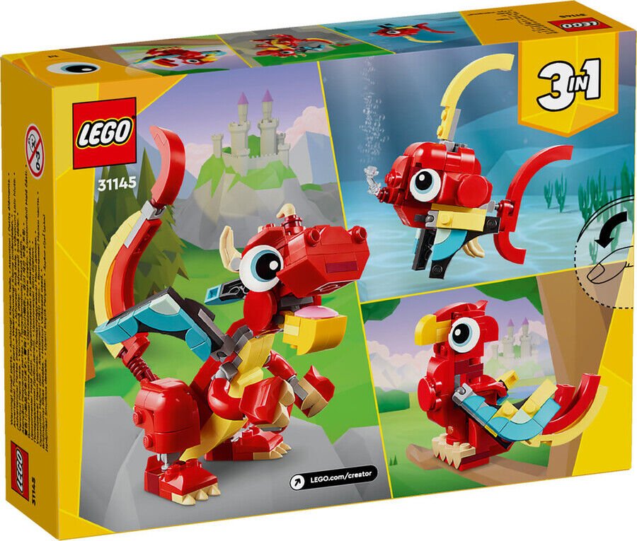 Lego Kırmızı Ejderha