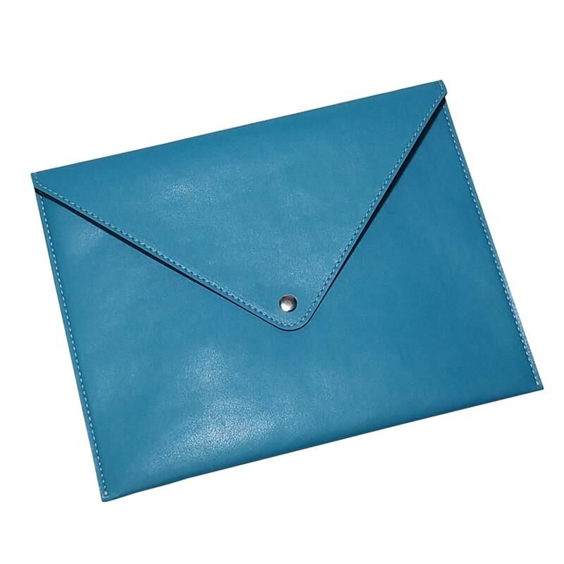 2K Çıtçıtlı Zarf Dosya A5 140-12 Turkuaz 19,5x24,7 Cm