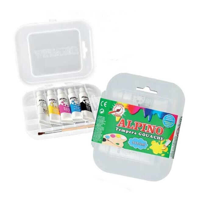 Alpino Aq-03 Guaj Boya 5 Renk x 7,5 Ml
