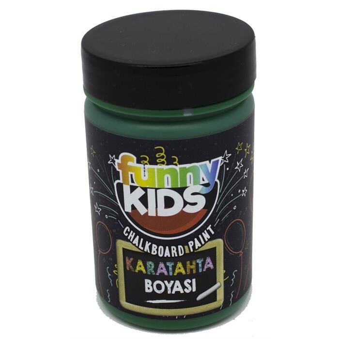 Rich Funny Kıds Kara Tahta Boyası Yeşil 100 Cc