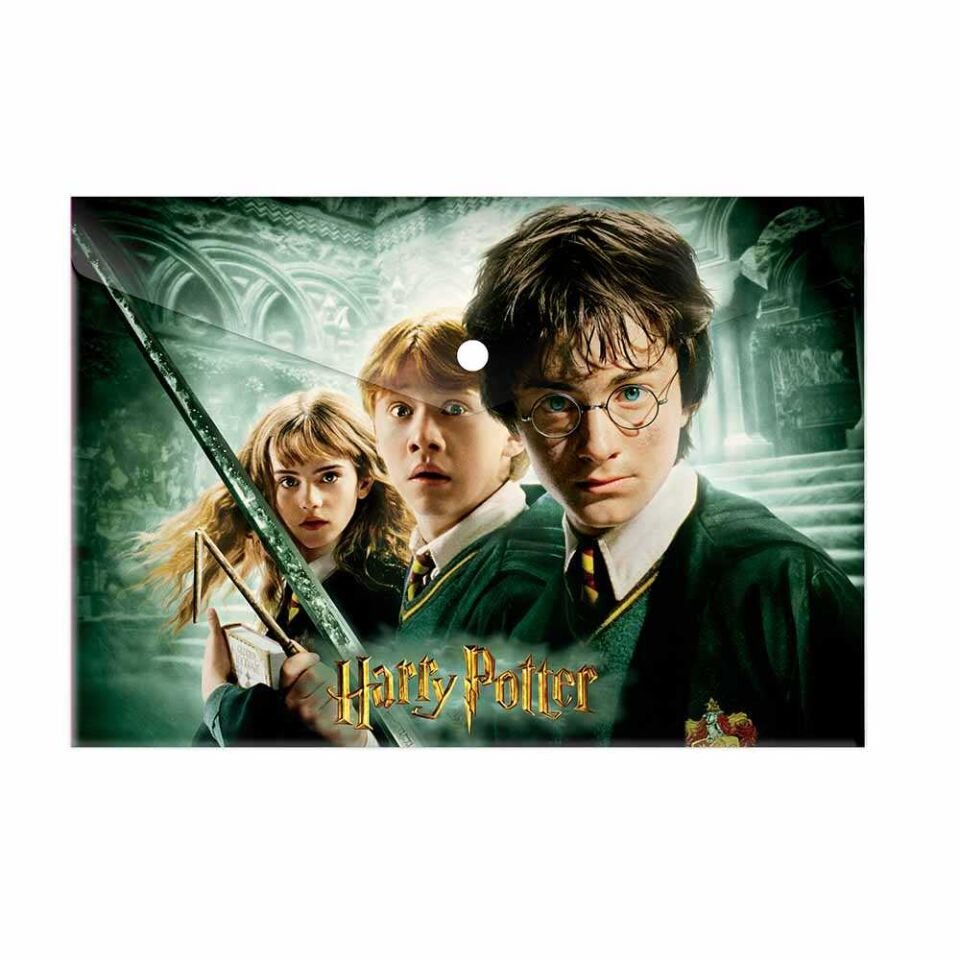 Keskin Harry Potter A4 Çıtçıtlı Dosya Plastik