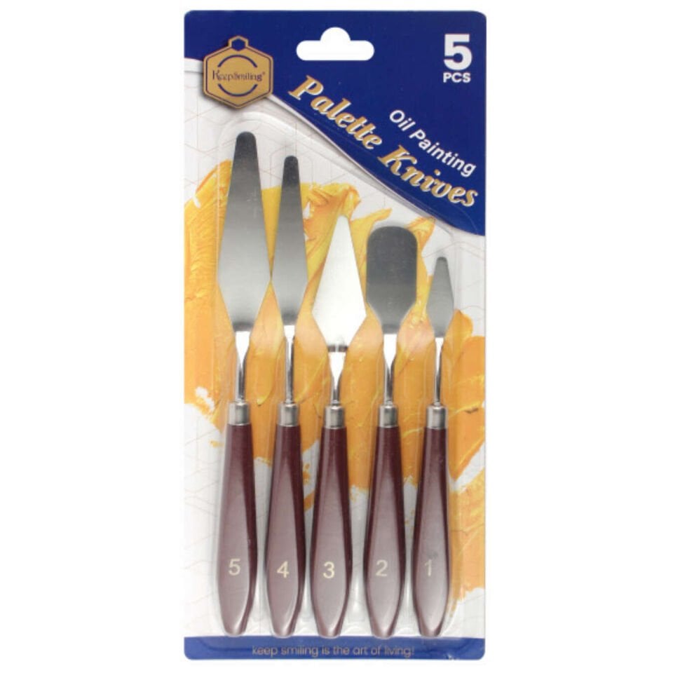 Keep Smiling Metal Spatul Seti 5 Lı G276