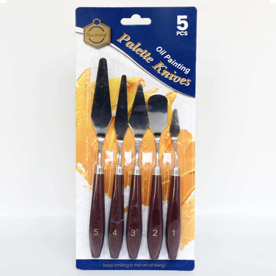 Keep Smiling Metal Spatul Seti 5 Lı G276