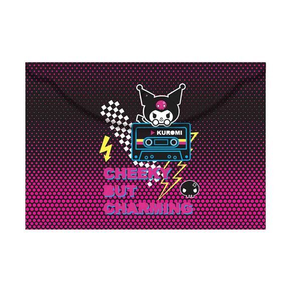 Kuromi A4 Çıtçıtlı Dosya Plastik