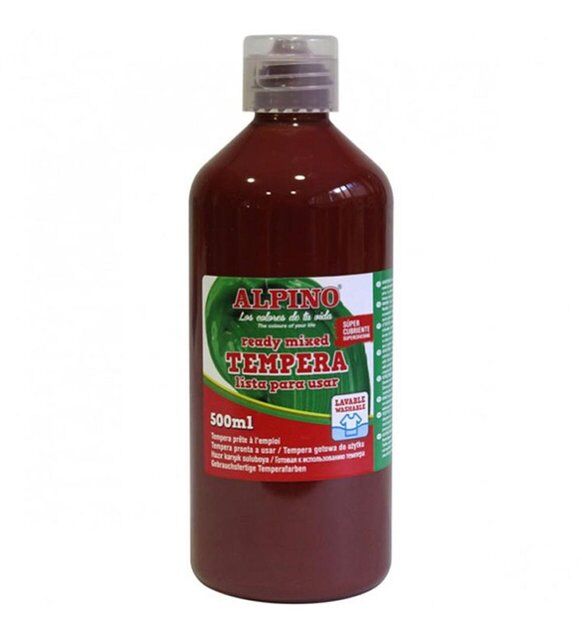 Alpino Dm-010177 Tempera Suluboya 500 Ml Kahverengi