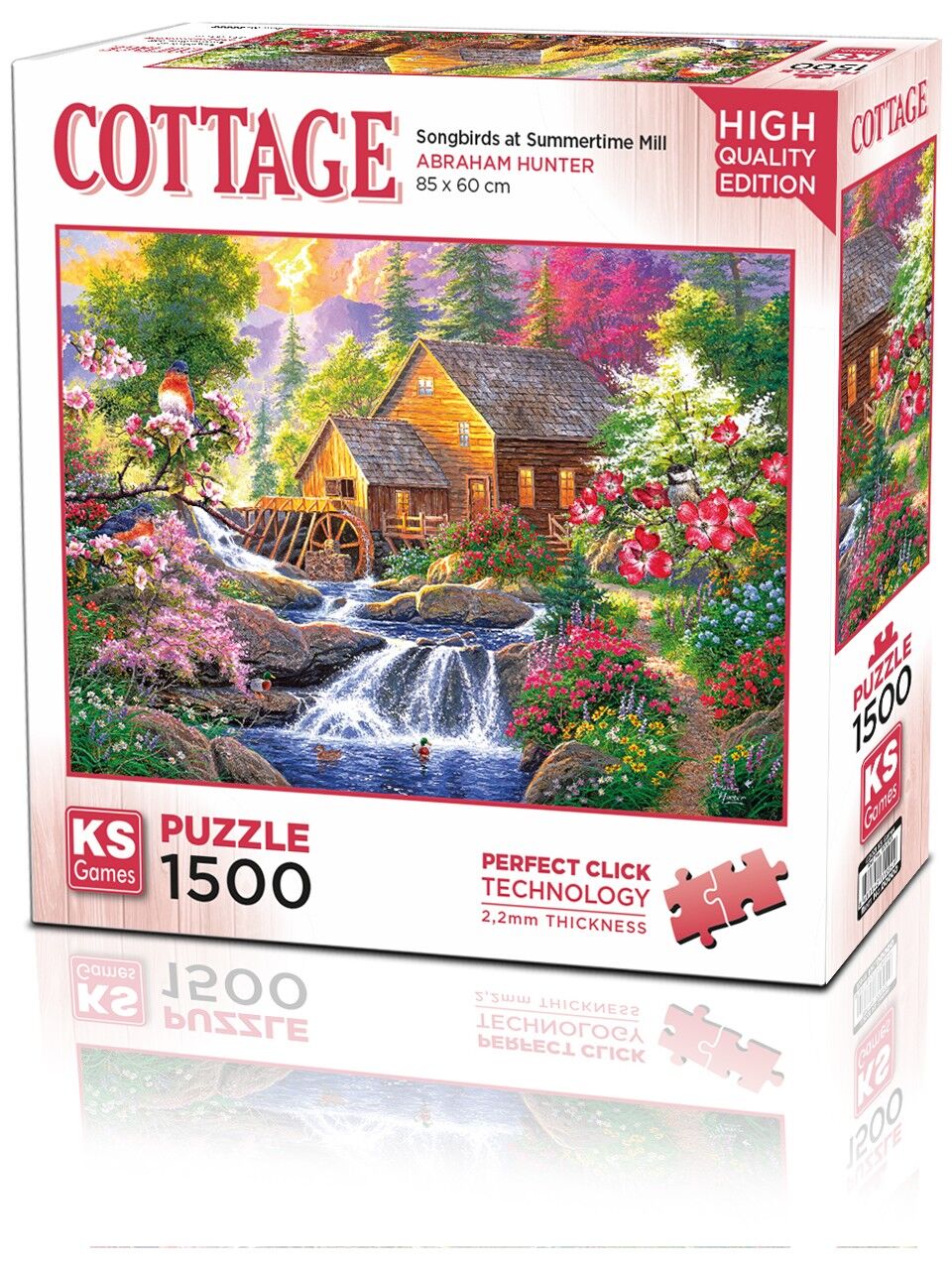 Ks Games Puzzle 1500 Parça Songbirds At Summertime
