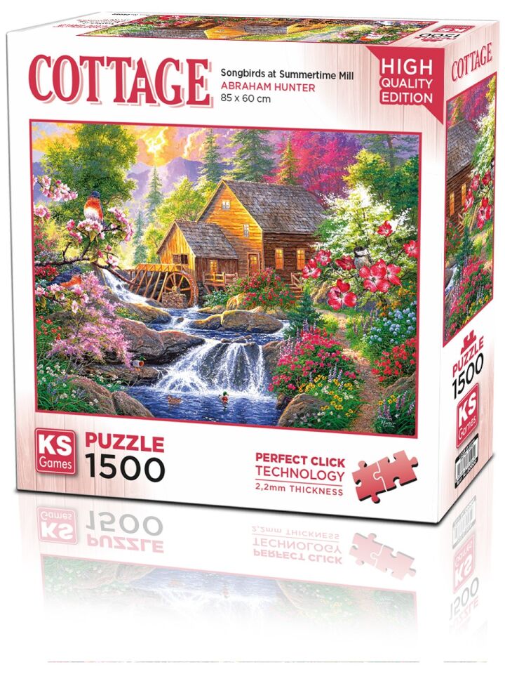 Ks Games Puzzle 1500 Parça Songbirds At Summertime