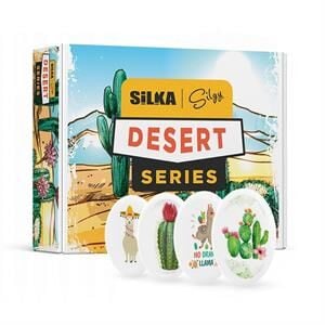 Silka Sg.22 Elips Lama-Kaktüs Serisi 12 Desen Silgi