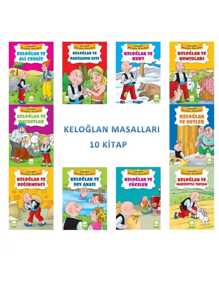 Ema Çocuk Keloğlan Masalları 1 Ve 2. Sınıf
