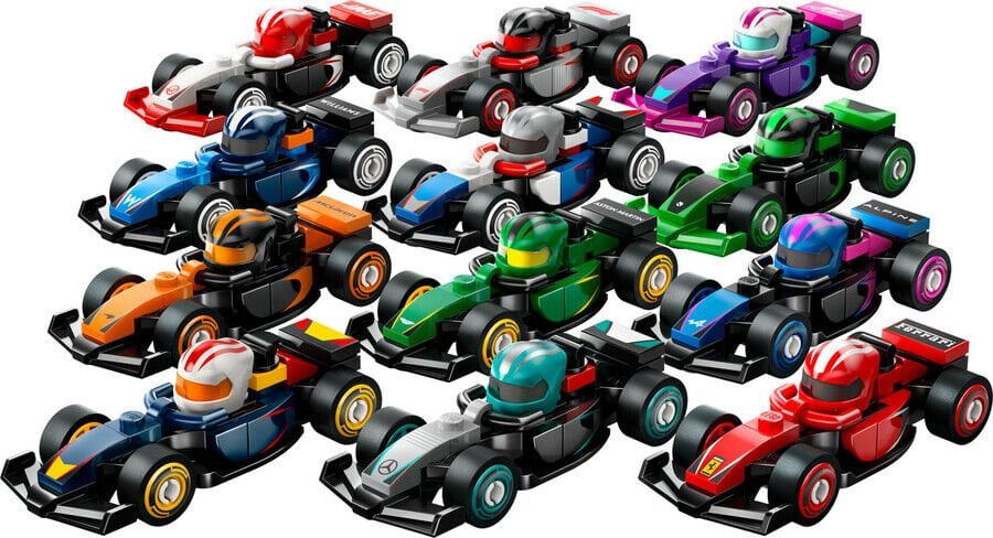Lego F1 Koleksiyonluk Yarış Arabaları Araç Seti