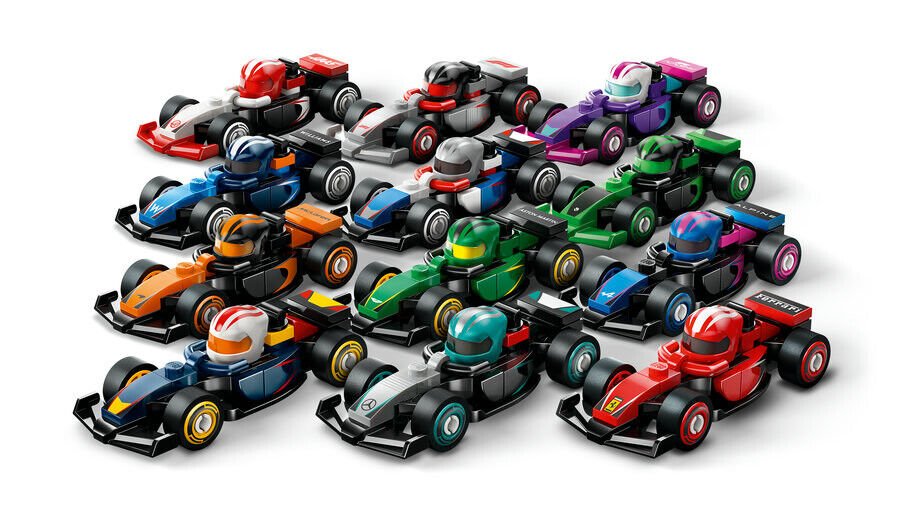Lego F1 Koleksiyonluk Yarış Arabaları Araç Seti