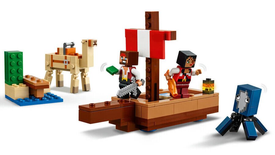 Lego Minecraft Korsan Gemisi Yolculuğu 