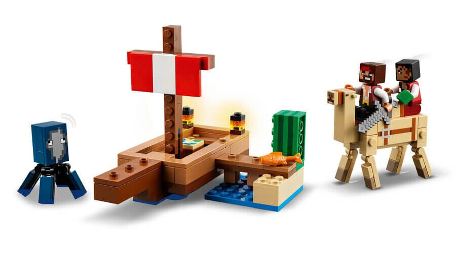 Lego Minecraft Korsan Gemisi Yolculuğu 