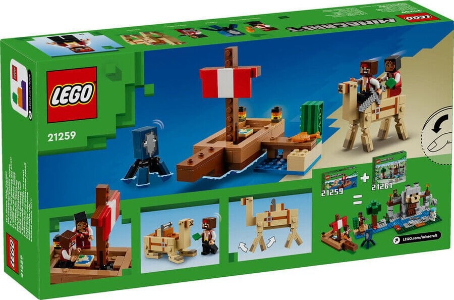 Lego Minecraft Korsan Gemisi Yolculuğu 