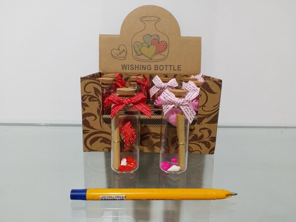 Espa Cam-Süs-8124 Cam Süs Eşyası Dilek Şişesi