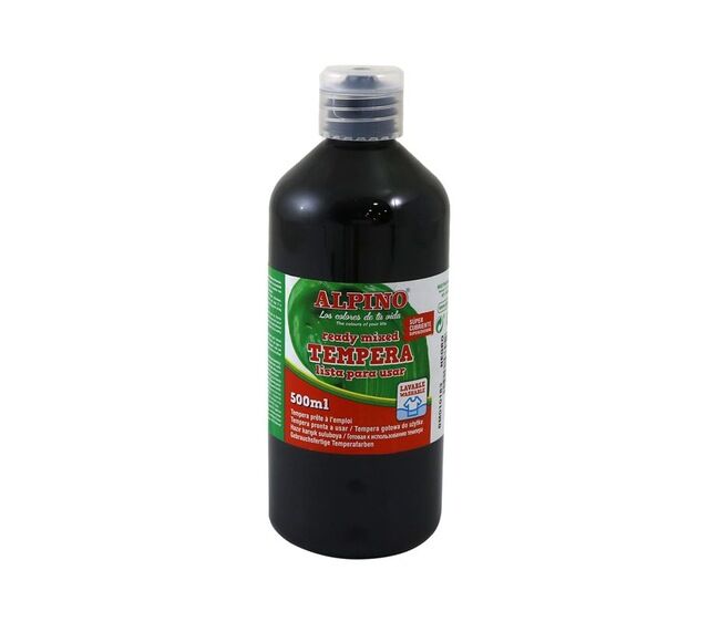 Alpino Dm-010183 Tempera Suluboya 500 Ml Siyah