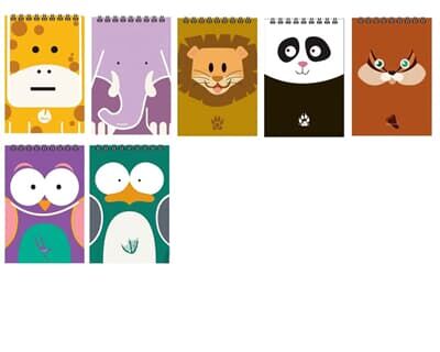 Keskin A7 42 Yaprak Spiralli 1 Bloknot