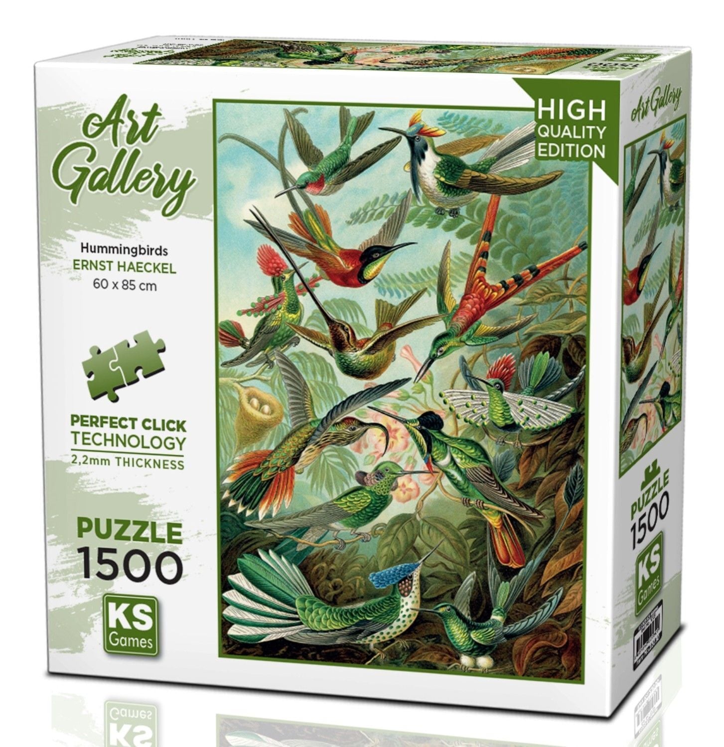 Ks Games Puzzle 1500 Parça Hummingbirds
