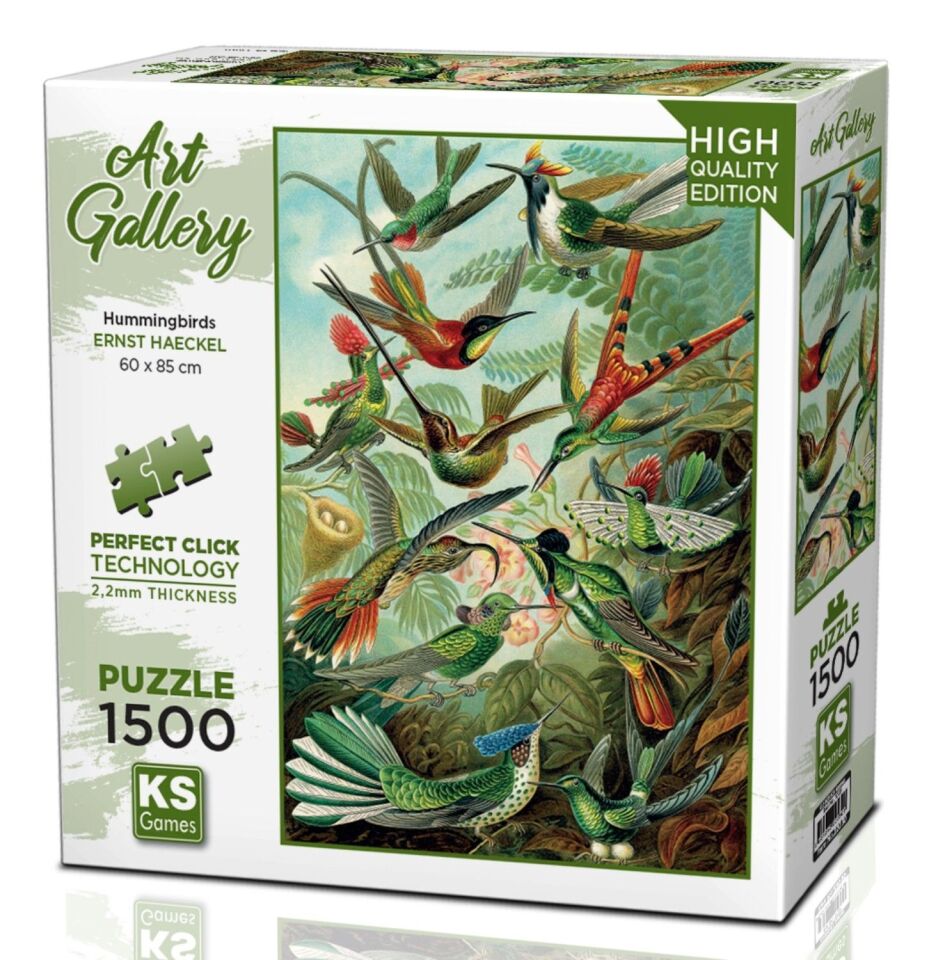 Ks Games Puzzle 1500 Parça Hummingbirds
