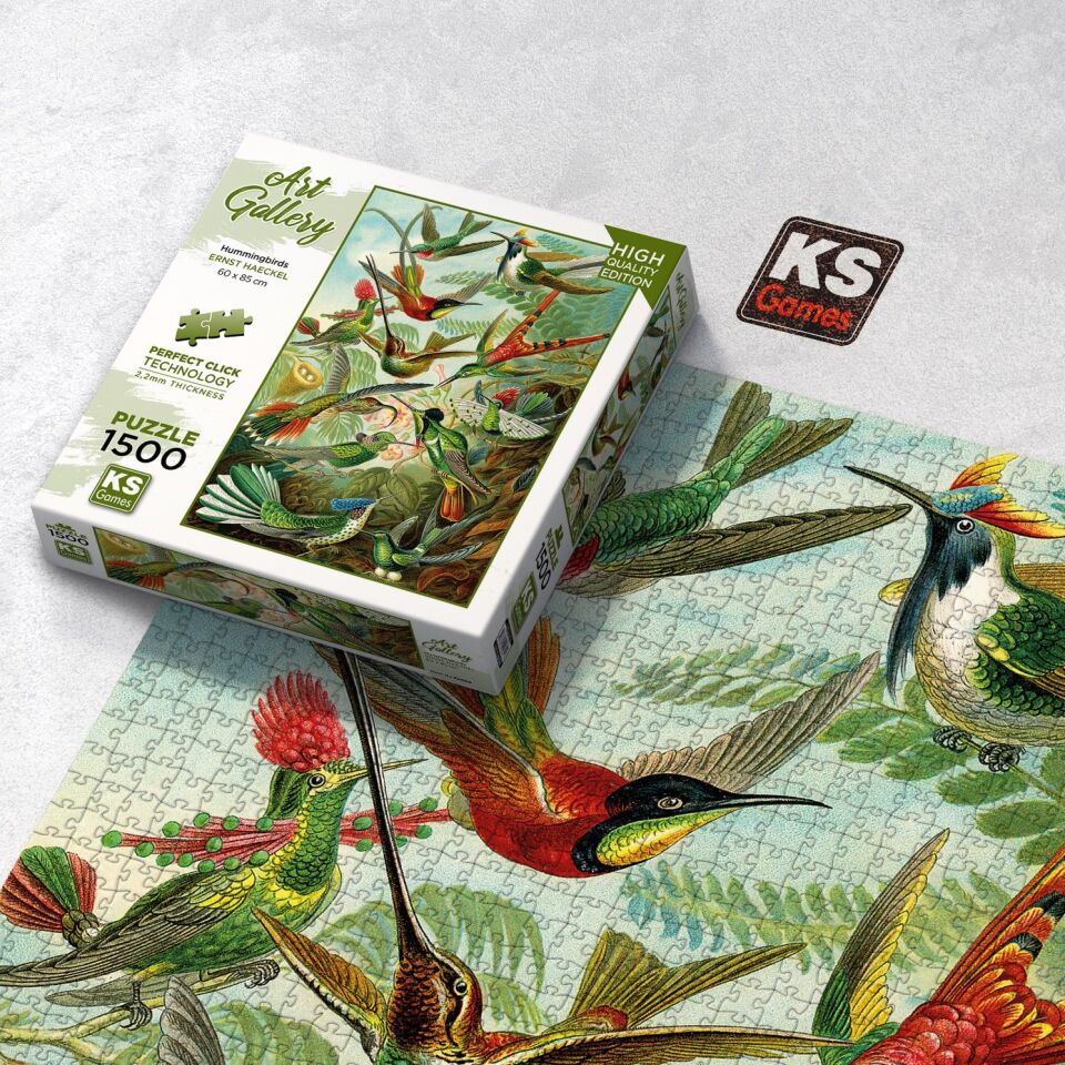 Ks Games Puzzle 1500 Parça Hummingbirds