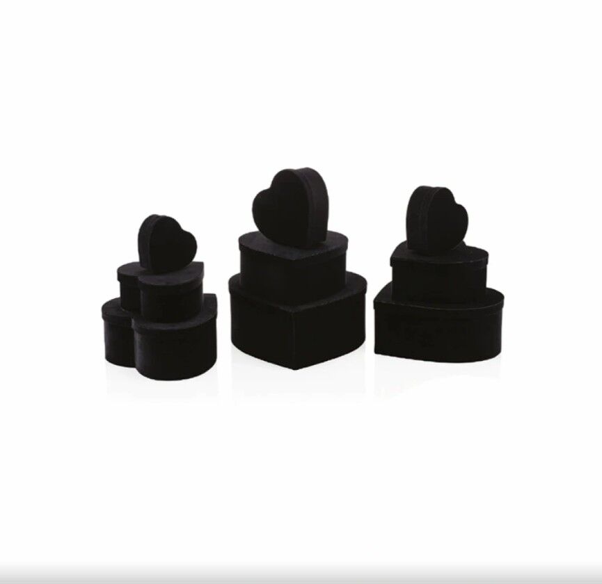 Gıpta Milla Black Kalp Kutu No 6