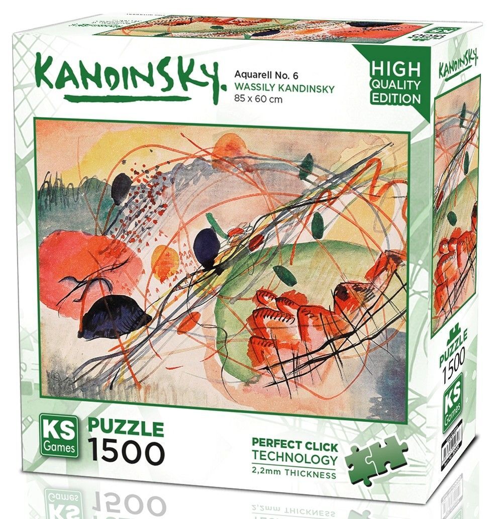Ks Games Puzzle 1500 Parça Aquarell