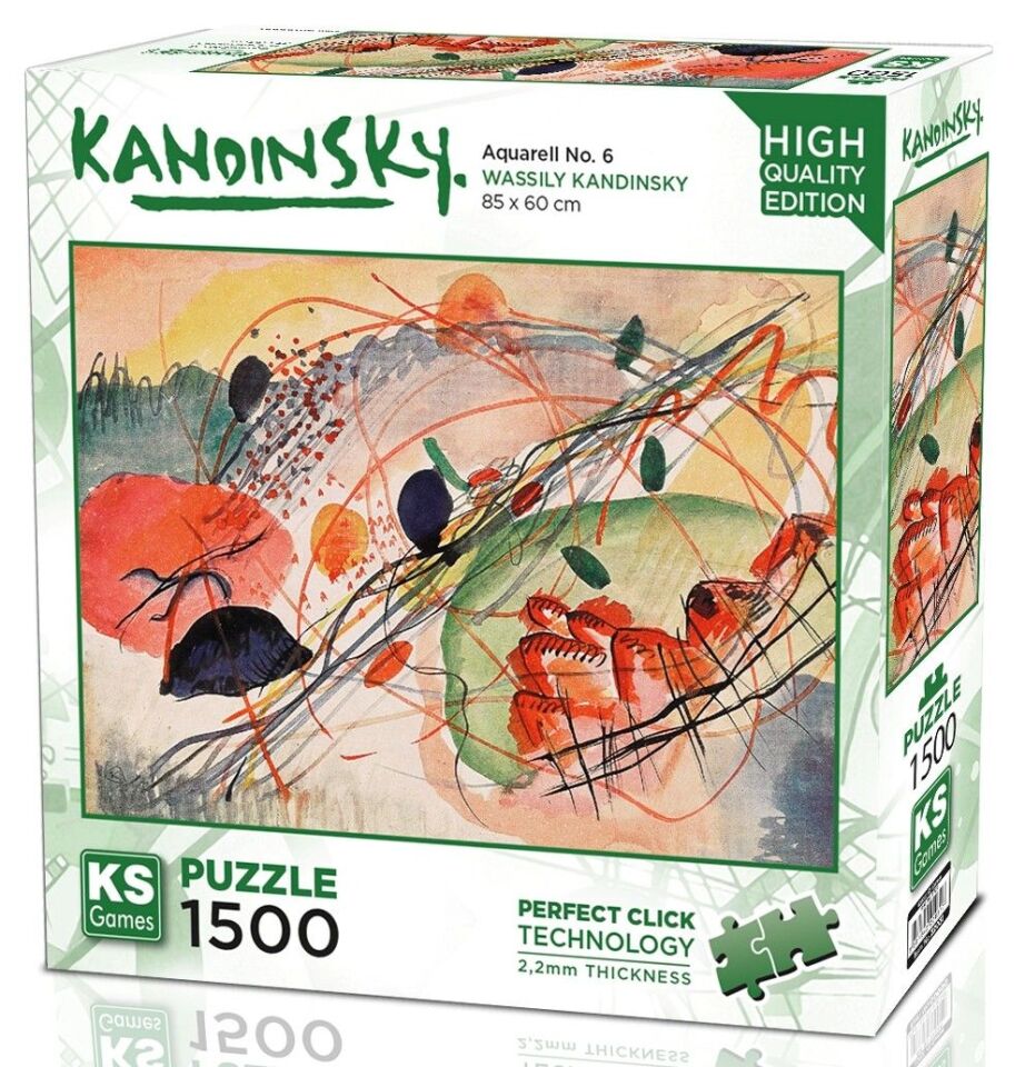 Ks Games Puzzle 1500 Parça Aquarell