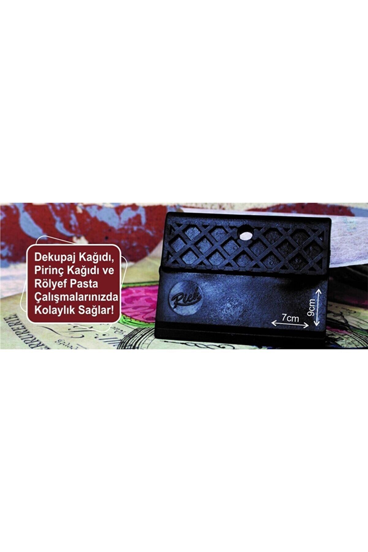 Rich Kauçuk Spatül (Dekopaj Kağıdı,Rölyef Sıyırıcı