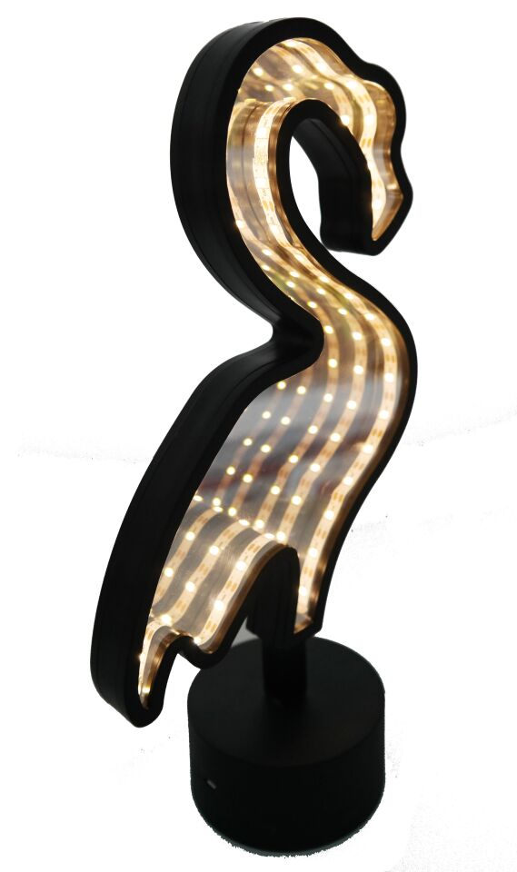 Gifpoint Flamingo Aynalı Beyaz Led