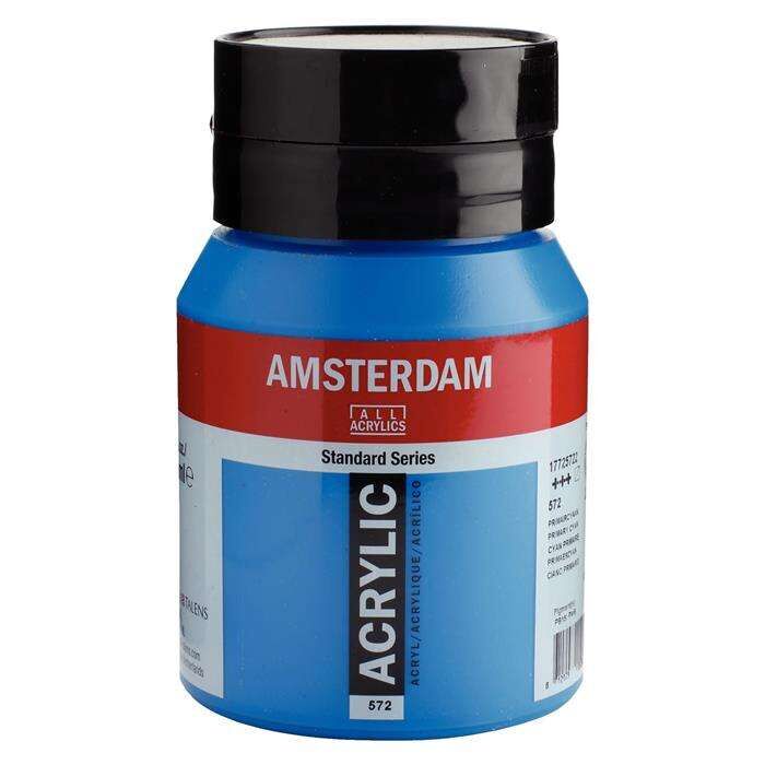 Amsterdam Standart Akrilik 500 Ml Primary Cyan