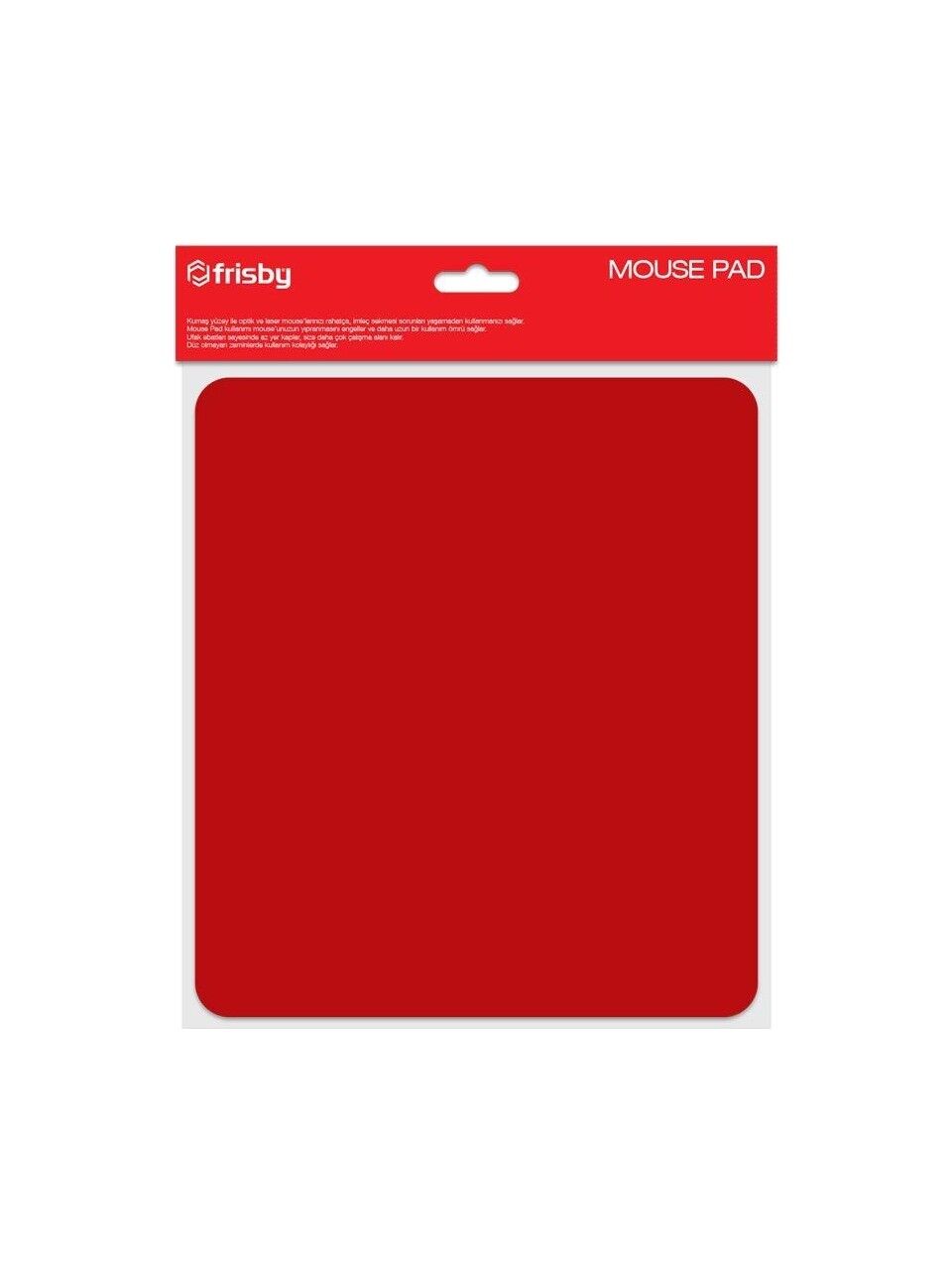 Frisby Fmp-760-K Mouse Pad Kumaş Kırmızı 220x25
