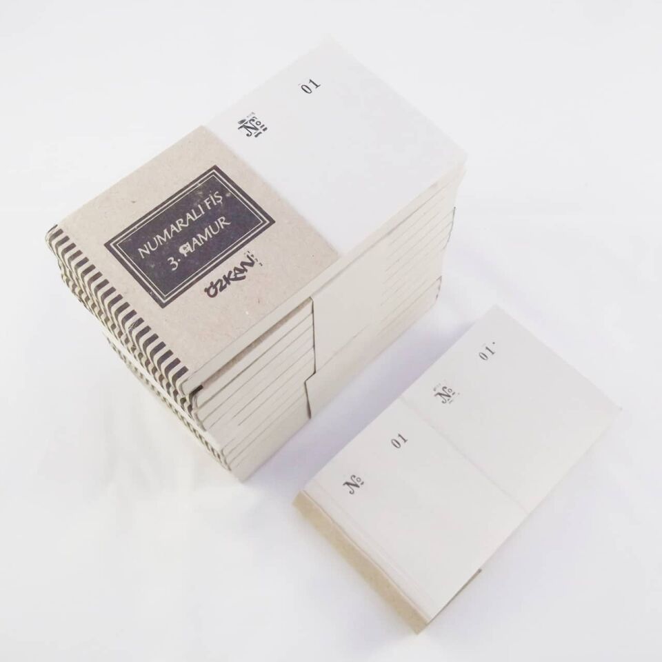 Özkan Numaralı Fiş Küçük 3. Hamur