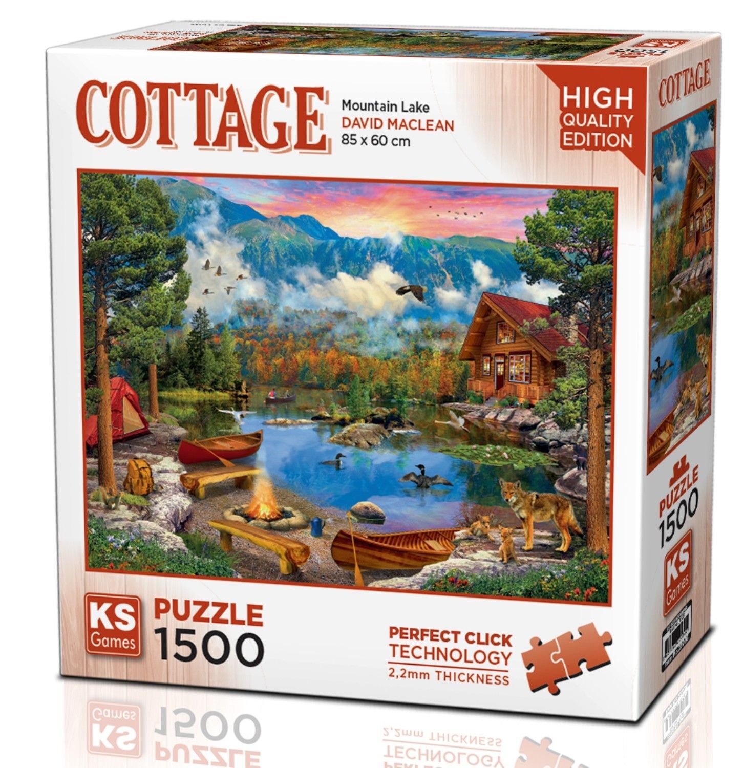 Ks Games Puzzle 1500 Mountain Lake