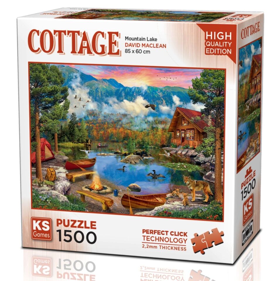 Ks Games Puzzle 1500 Mountain Lake