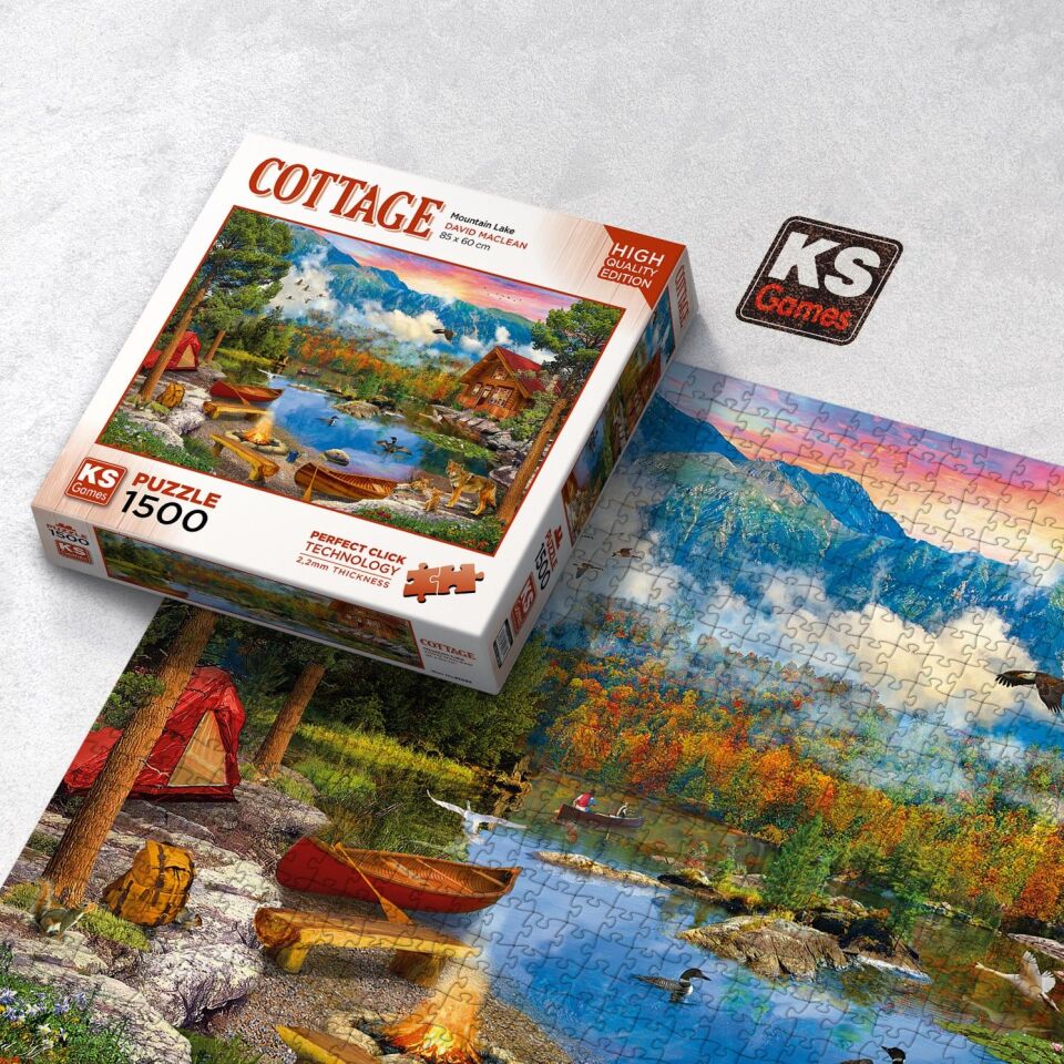 Ks Games Puzzle 1500 Mountain Lake