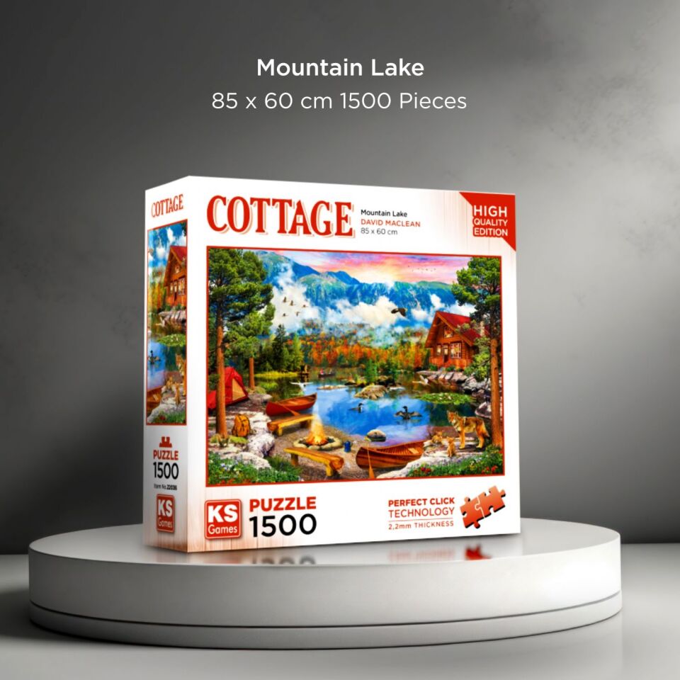 Ks Games Puzzle 1500 Mountain Lake