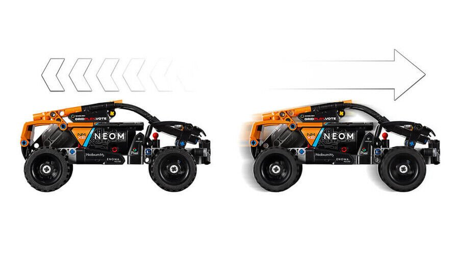 Lego Neom Mclaren Extreme E-Race Car 