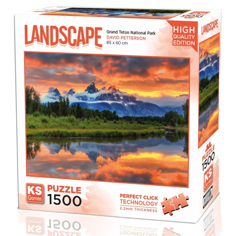 Ks Games Puzzle 1500 Grand Teton National Park