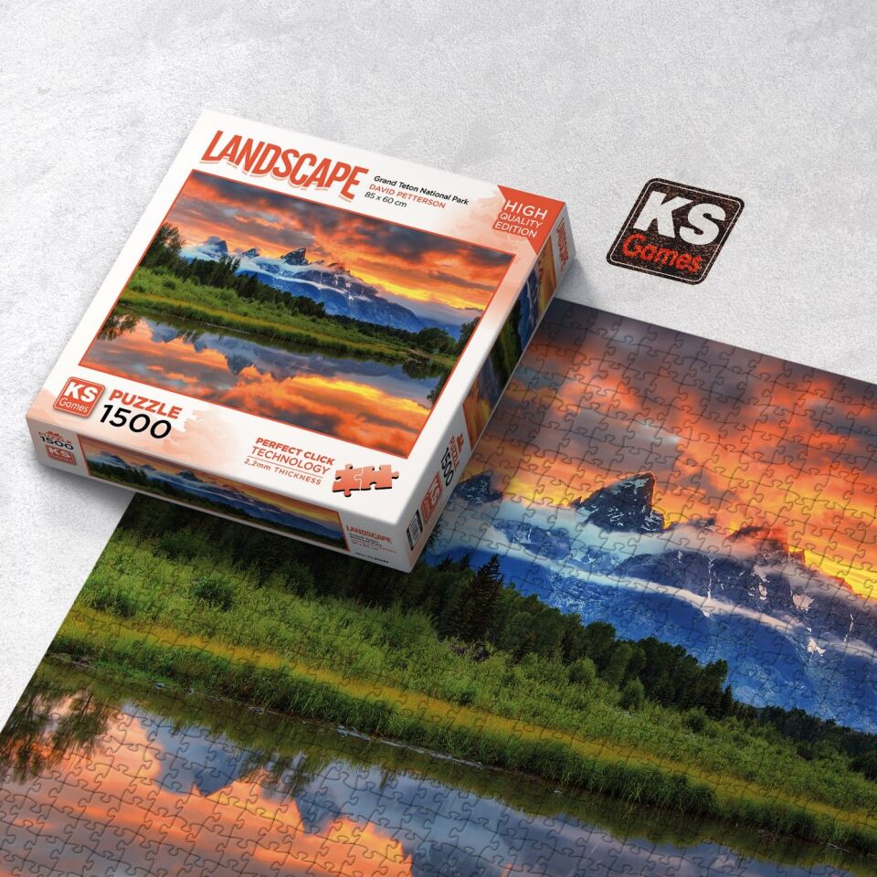 Ks Games Puzzle 1500 Grand Teton National Park
