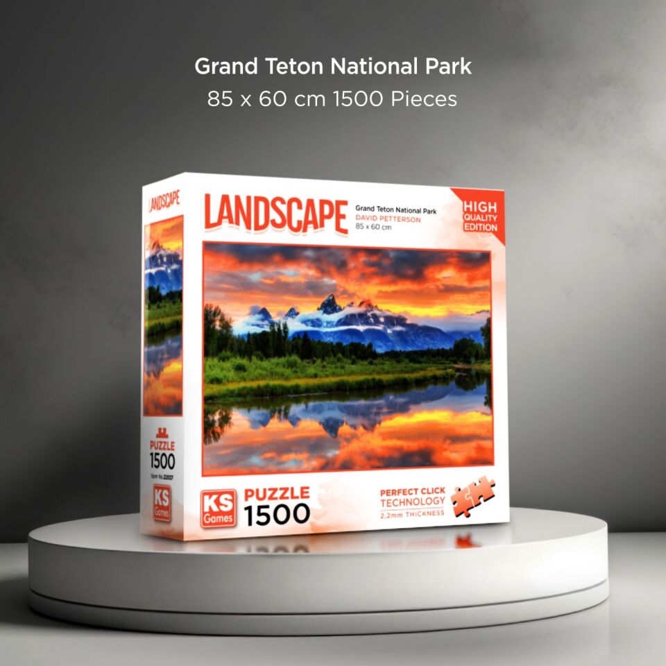 Ks Games Puzzle 1500 Grand Teton National Park