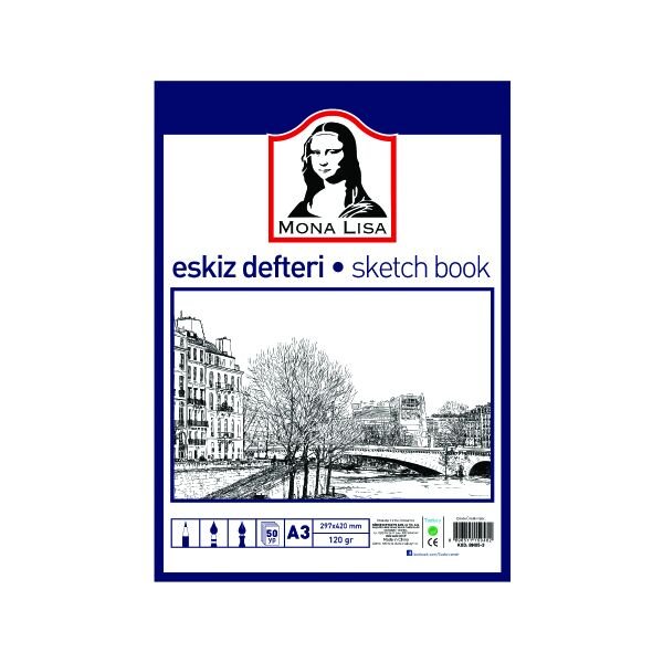 Südor Eskiz Defteri A3 120 Gr 50 Yaprak