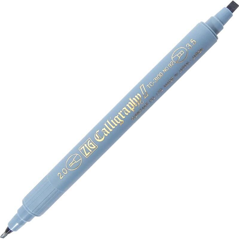Zig Kaligrafi Kalemi Tc-3100 092 Blue Gray