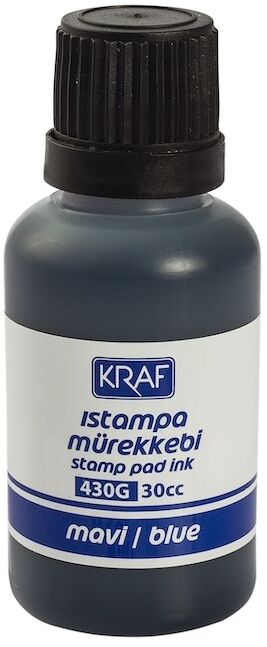 Kraf Istampa Mürekkebi 30 Cc Mavi 430G