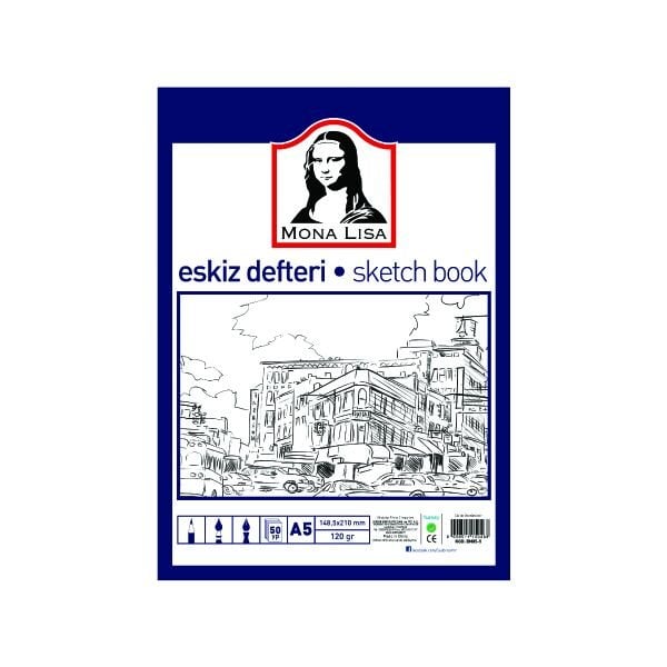 Südor Eskiz Defteri A5 120 Gr 50 Yaprak